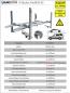 Preview: Parklift Typ XS 2500 extra schmal